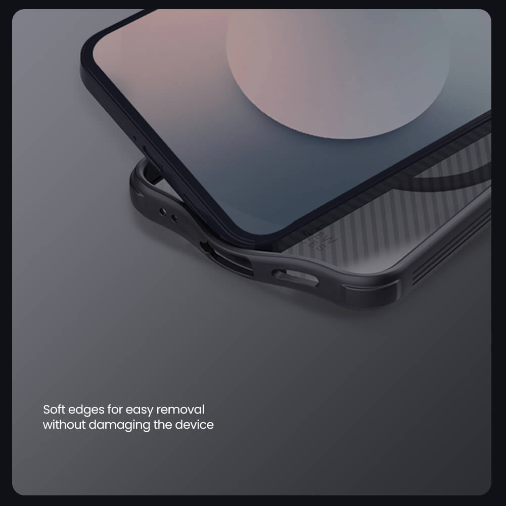 Чехол-крышка NILLKIN для Samsung Galaxy S25 FE (S25 Fan Edition) (серия CamShield Pro Magnetic case Clear version)